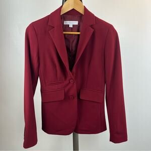 New York & Company  Red Women's Blazer Size 0